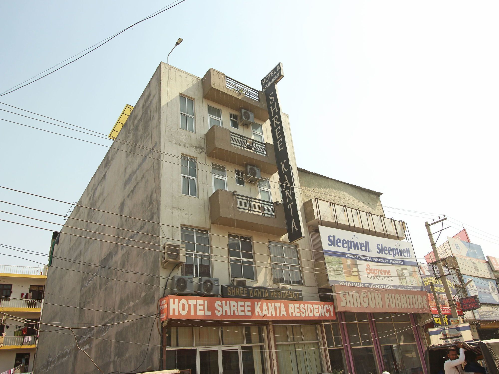 Oyo 576 Hotel Shree Kanta Residency Гургаон Экстерьер фото