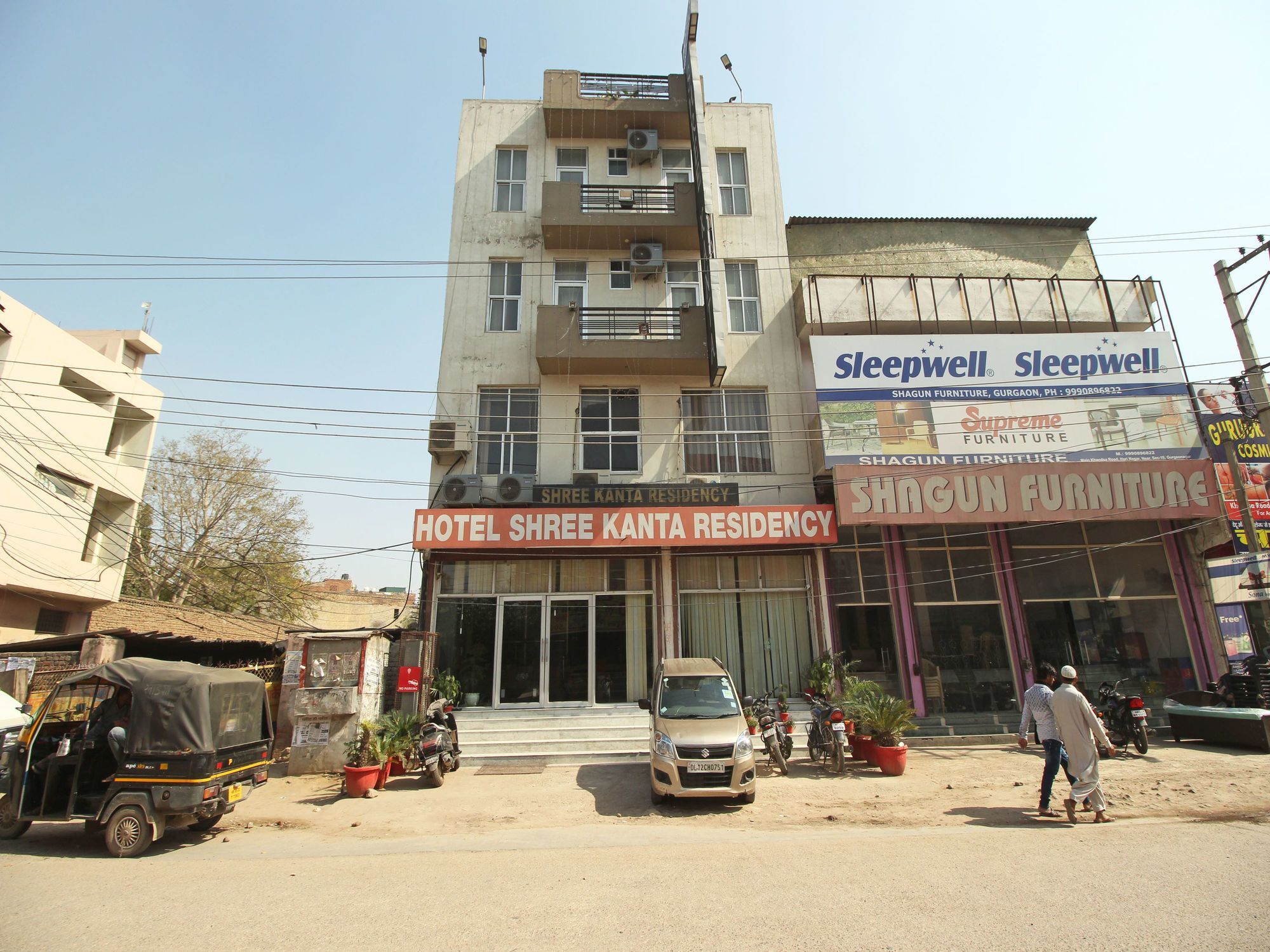 Oyo 576 Hotel Shree Kanta Residency Гургаон Экстерьер фото